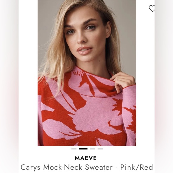 Anthropologie x Maeve Cary’s Mock Neck Sweater Size XXS NWOT - Picture 2 of 14